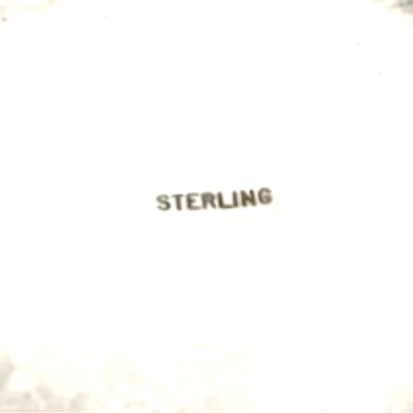 Vintage Navajo Large Traditional Onyx Sterling Silver Cuff - Picture 7 of 7